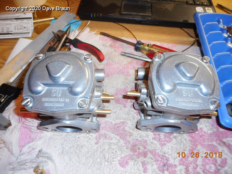 SU Carburetor Restorations/MGB HIF4 1810/Assembly/DSCN1242